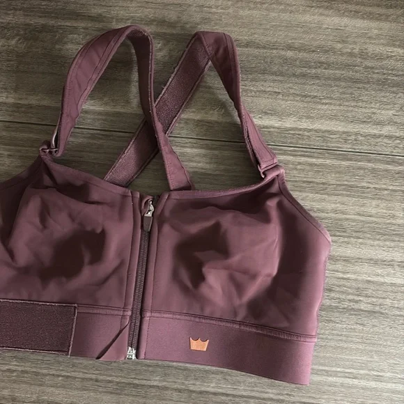 SHEFIT Purple Sports Bra - Picture 2 of 7